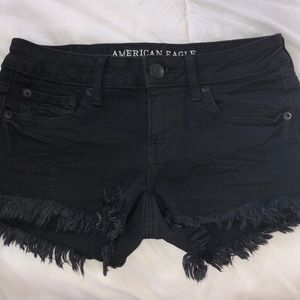 American Eagle Super Low Shortie Shorts